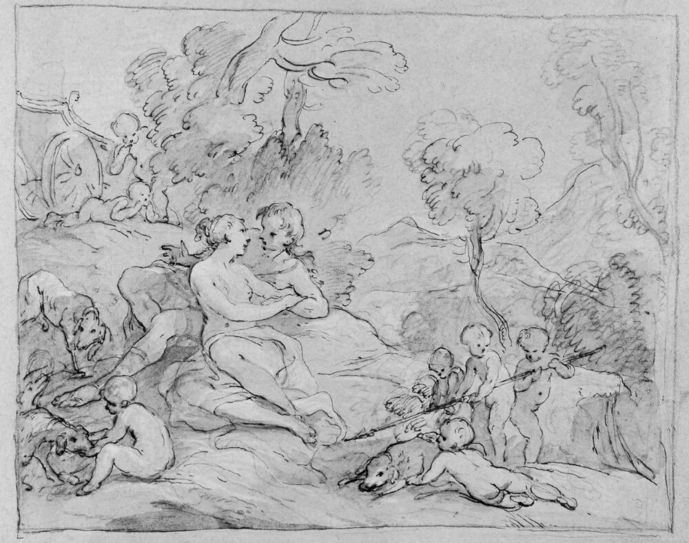 Venere e Adone - Nationalmuseum Stockholm